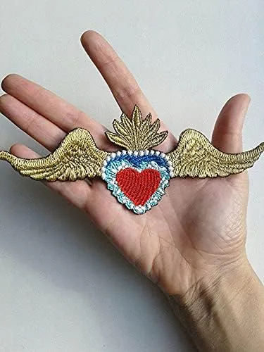 Vista 2 de Moks122(p) patch Sacred Heart milagro