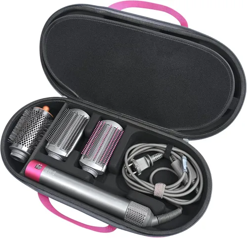 Vista 11 de RLSOCO Estuche Rígido para Dyson Airwrap Complete Long/Complete Styler HS08 HS05 HS01, NO para Dyson Airwrap i.d. - Se ajusta a 4 piezas de barriles