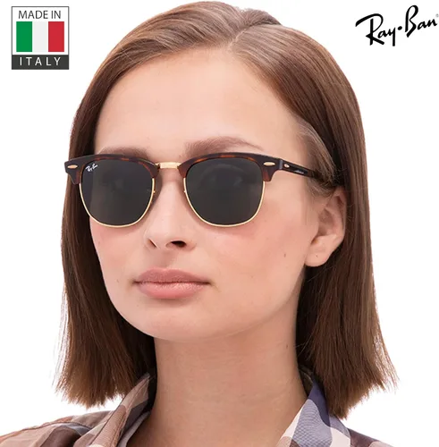 Vista 32 de Ray-Ban RB3016 CLUBMASTER CLASSIC - Gafas de sol de forma cuadrada con kit oficial de gafas