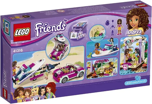 Vista 7 de 41316 LEGO Andrea's Speedboat Transporter