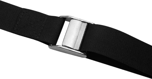 Vista 4 de 56" Battery Tie Down Strap Kit Battery Hold Down Strap with Stainless Steel 316 Buckle, 2 Stainless Steel 316 Eye Strap Mounts, 4 SS Screws(1 Pack)