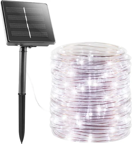 Vista 21 de Brightown Cuerda solar de 39 pies 100LED luces impermeables al aire libre