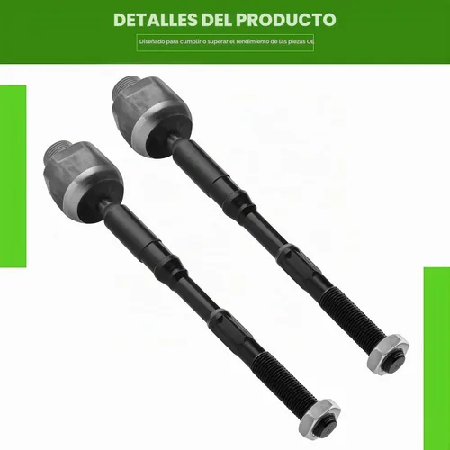 Vista 8 de SCITOO 8 barras de suspensión delanteras oscilantes – brazo de control inferior izquierdo y derecho delantero y rótula – barras de amarre