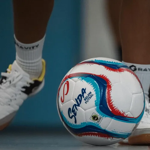 Vista 7 de Senda Belem Balón de Futsal para Entrenamiento Blanco