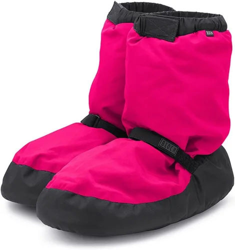 Vista 8 de Bloch Botín de calentamiento para niña Rosa (Candy Pink)