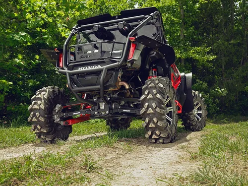 Vista 2 de Guardabarros SuperATV para Honda Talon 1000X / 1000R / 2020+ 1000X-4 Durabilidad extrema Protege contra rocas, suciedad, arena y otros desechos
