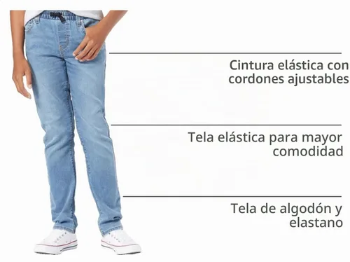 Vista 4 de Firma de Levi Strauss & Co. Gold Label (Nuevo) Boys Let's Go Sig