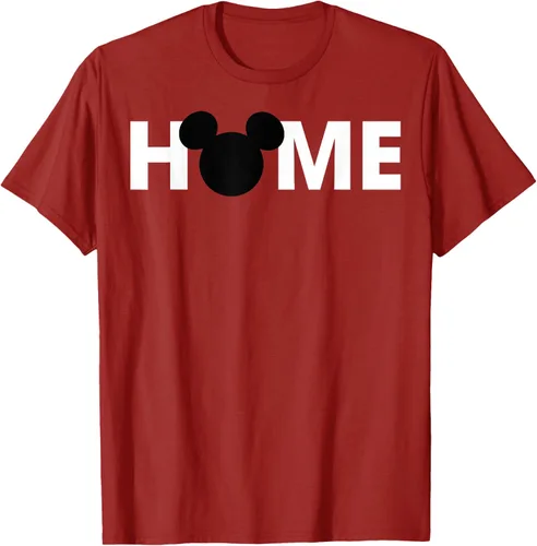 Vista 25 de Disney Mickey And Friends Mickey Silhouette Home - Camiseta, gris, S Gris Oscuro