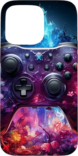 Vista 31 de Video Game Controller Gamer Funda para iPhone 17 para niños, adolescentes y hombres amantes