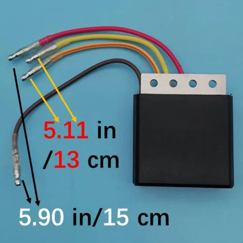 Vista 2 de Regulador de voltaje rectificador compatible con Polaris Sportsman Scrambler Worker Magnum Big Boss Ranger 500 700 2203636 4060173 4 cables 1997