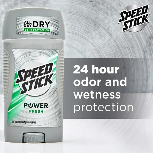 Vista 2 de Speed Stick Desodorante, fresco 3 oz (paquete de 8)