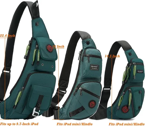 Vista 26 de Nicgid Sling Bag - Mochila bandolera para hombre), LYSB01NH075BJ-SPRTSEQIP