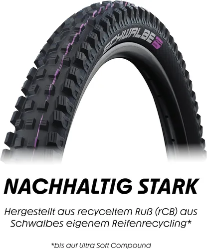 Vista 5 de Schwalbe Magic Mary Evo Faltreifen/ 62-584 (27,5x2,4') Super Downhill