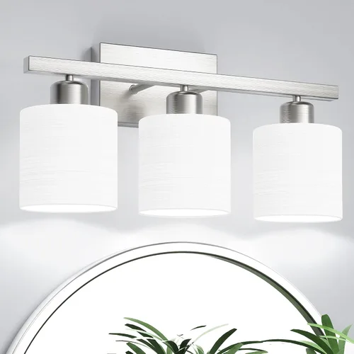 Vista 14 de Accesorios de iluminación de baño, accesorios de iluminación de baño sobre espejo, luces de tocador clásicas de interior, luz de tocador moderna