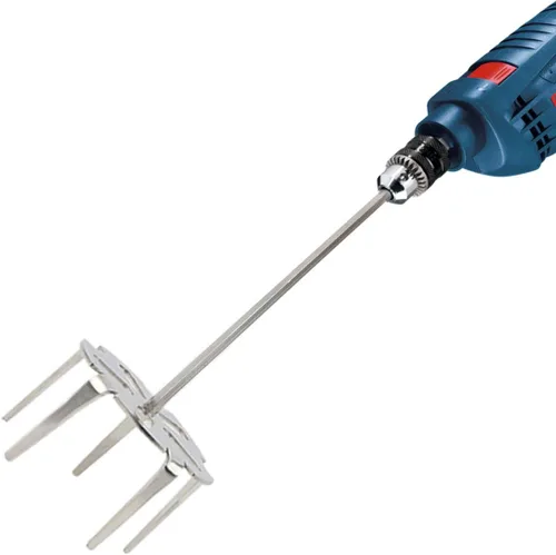 Vista 7 de Extractor de cerdo de 3 pulgadas, triturador de carne de acero inoxidable 304, adecuado para hacer tiras de carne con taladro manual estándar
