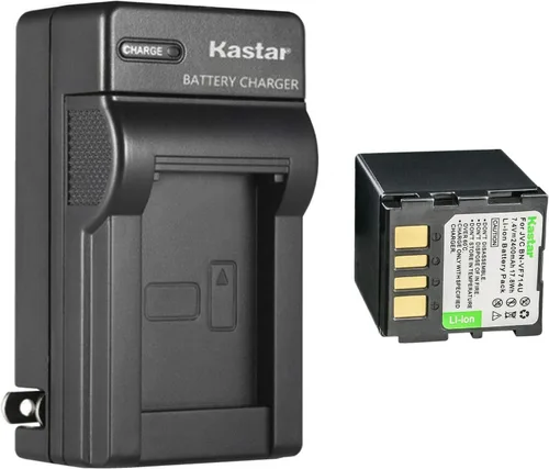 Vista 8 de Kastar Reemplazo del cargador de batería de pared de CA para JVC BN-VF707 BN-VF707U BN-VF707UE BN-VF707US JVC BN-VF714 BN-VF714U BN-VF714UE