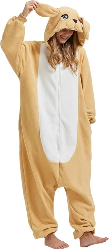 Vista 5 de Pijama unisex de dibujos animados de animales de Navidad, disfraz de Halloween unisex