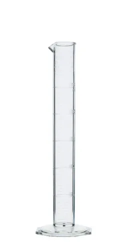 Vista 5 de EISCO Cilindro graduado, 0.3 fl oz - Clase A tolerancia octogonal base TPX plástico calidad industrial, autoclavable- Eisco Labs