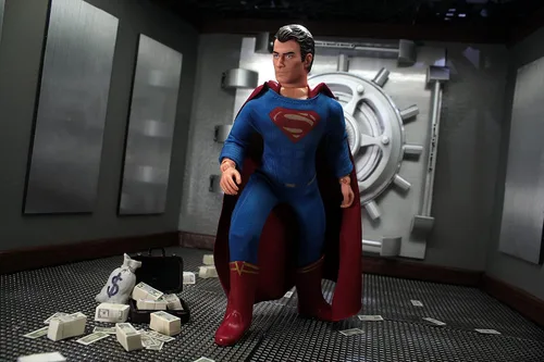 Vista 8 de Liga de la Justicia Super Man Henry Cavil