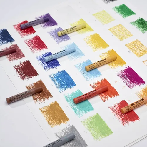Vista 2 de Winsor & Newton Pasteles al óleo profesionales, juego de 15