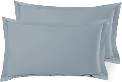 Vista 49 de Nestl Juego de 2 fundas tipo sham de almohada suaves - Fundas de almohada de microfibra de doble cepillado - Fundas de almohada de cama premium