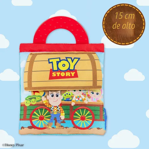 Vista 5 de Disney Baby Pixar Toy Story Caja de Juguetes Libro Blando
