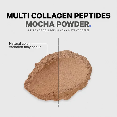 Vista 6 de Codeage Proteína en polvo de péptidos de colágeno múltiple, café instantáneo de chocolate moca - Bebida y batido gourmet de café Knoa - Colágeno