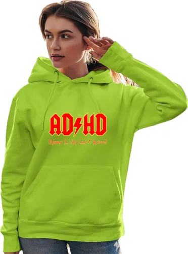 Vista 22 de Go All Out Sudadera con capucha para hombre y mujer con texto en inglés "Highway To Hey Look A Squirrel
