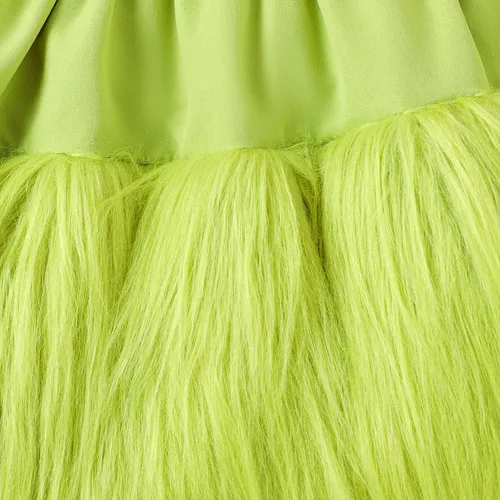 Vista 5 de Nicoxijia Conjunto de pantalones y falda de Navidad para bebé niña niño que robó Navidad divertido monstruo peludo cosplay cosutme pantalones
