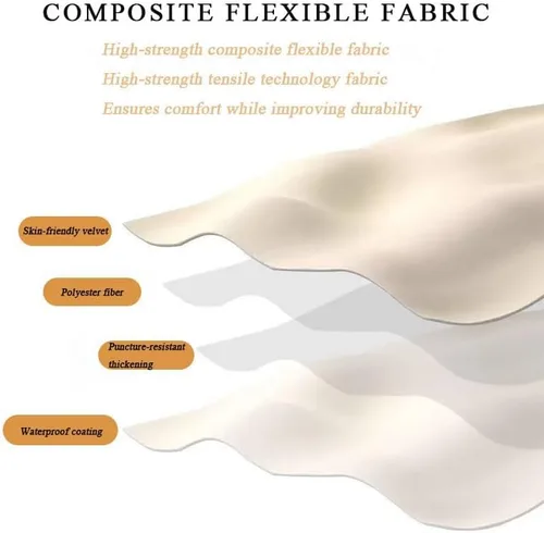 Vista 4 de Car Air Mattress for Mitsubishi Eclipse 2006-2011, Inflatable Camping Bed with Air Pump 2 Pillows Thickened Portable Back Seat Sleeping Pad for Beige