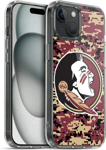 Vista 245 de Oficial Universidad Estatal de Florida FSU Soft Gel Case para iPhone de Apple 7 Plus/iPhone 8 Plus, Banner