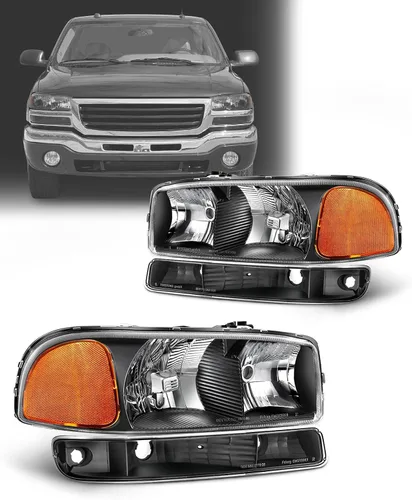 Vista 10 de Faro halógeno GMC Sierra y GMC Yukon 1999-2006