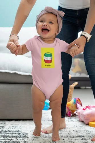 Vista 6 de Pop Threads El Barril Barrel Loteria Card Mexican Bingo Infant Baby Boy Girl Bodysuit