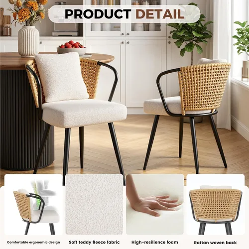 Vista 65 de Miereirl Moderno juego de comedor de 5 piezas para mesa redonda de madera de 4,31.5 pulgadas con estante de almacenamiento semiabierto y puerta
