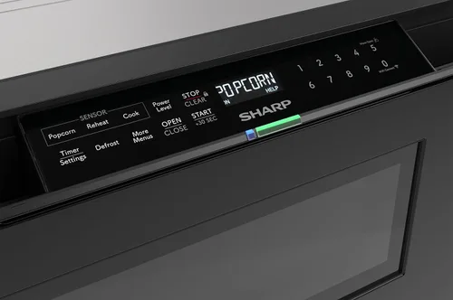 Vista 17 de SHARP SMD2479MB Horno Microondas Inteligente tipo Cajón con Easy Wave Open, 24 pulgadas, 1.2 Pies Cúbicos, 950 Vatios, Panel de Control Táctil