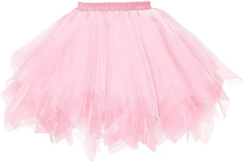 Vista 19 de Falda tutú de ballet para disfraz de fiesta de mujer