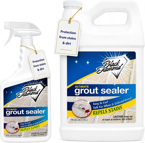 Vista 11 de SELLADOR DE LECHADA ULTIMO – Protección profesional para azulejos, piedra y lechada para duchas, pisos y salpicaderos Fácil de limpiar, repelente