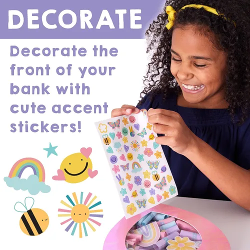 Vista 4 de Creativity for Kids Happiness Bank - Kits de manualidades para niñas y niños, juguetes para niños, manualidades de atención plena para niños de 7 a