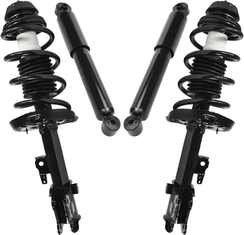 Vista 13 de Detroit Axle - Kit de 4 puntales para Ford Escape 2014-2019, 2 amortiguadores traseros ensamblaje 2 puntales delanteros y resortes helicoidales 2015