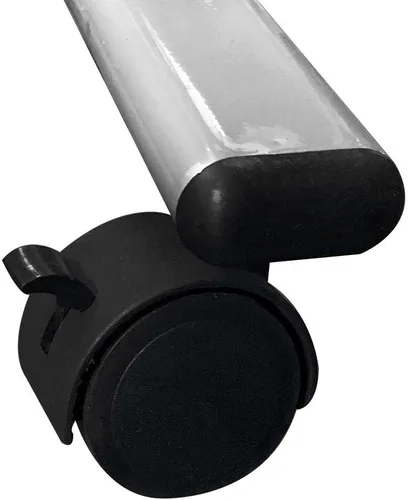 Vista 8 de Prolinemax Ángulo ajustable y altura que rueda el carro del escritorio del ordenador portátil sobre el soporte de la tabla del hospital de la cama