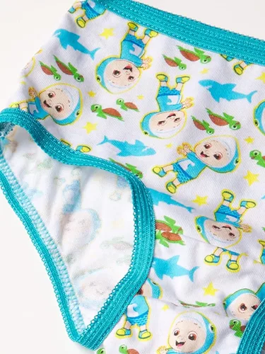 Vista 2 de Coco Melon Paquete múltiple de ropa interior para niñas