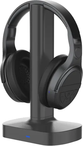 Vista 8 de ANSTEN Auriculares inalámbricos para ver televisión con RCA óptico digital Negro