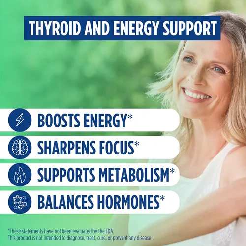 Vista 2 de NOVEHA Gotas de yodo orgánico para la salud de la tiroides y el apoyo al metabolismo, suplemento líquido de yoduro de potasio, 250 mcg por porción