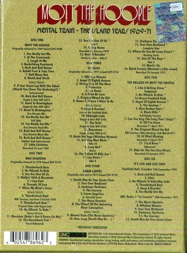 Vista 2 de Mental Train The Island Years 1969-1971