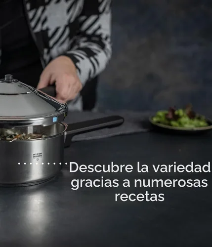 Vista 10 de Kuhn Rikon, olla de presión, de acero inoxidable, Plateado