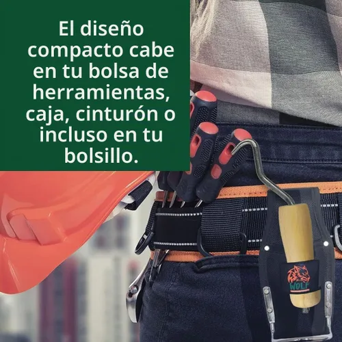 Vista 6 de WOLF - Herramienta manual para atar atar con gancho de acero giratorio suave y mango de madera contorneada, 7 pulgadas, torcedor de alambre