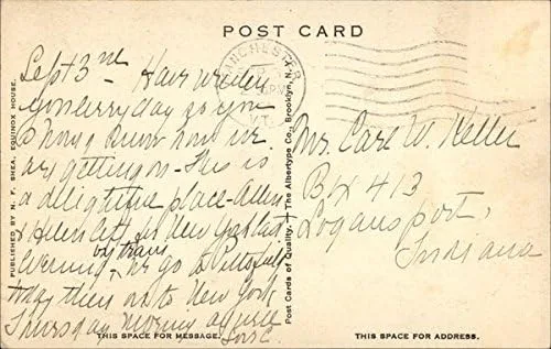 Vista 2 de Equinox House Manchester, Vermont VT Original Antique Postcard