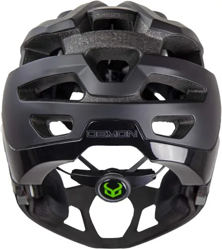 Vista 3 de Demon United FR Link System - Casco de bicicleta de montaña con protector de barbilla extraíble, incluye ajustador de cabeza y kit acolchado