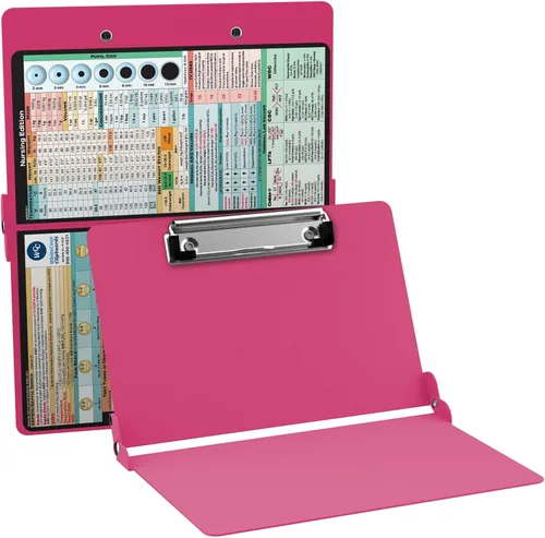 Vista 11 de WhiteCoat® Clipboard - Edición para Enfermería (Negro, Doble Pliegue)