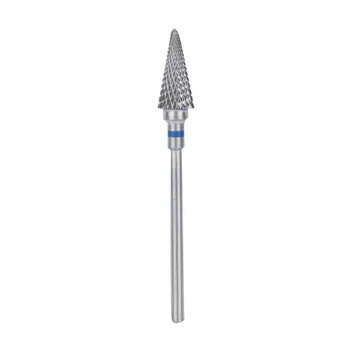Vista 8 de Pongnas Broca de uñas de acero de tungsteno, brocas de manicura para manicura, pedicura eléctrica, accesorios para cabezal de molienda (azul)